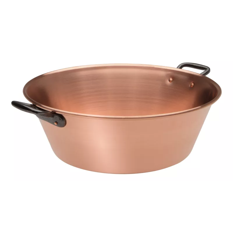 Bassine à confiture en cuivre fabrication française
