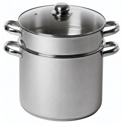 Couscoussier inox Diamètre:24 cm