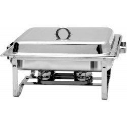 Bain marie "chafing dish" 9 litres environ 