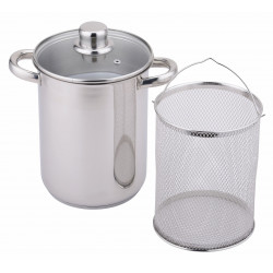 Cuiseur à asperges en inox 16 cm - 4 litres environ 