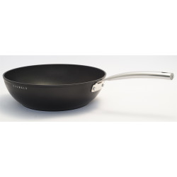 Poêle wok 30 cm en aluminium forge black édition 