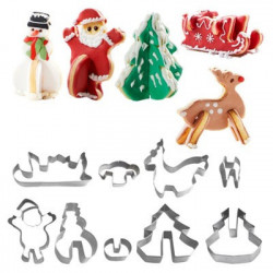 Decoupoir 3d maison noel 9piece 