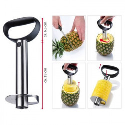 Coupe-ananas inox 