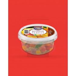 Macedoine fruits confits godet 150g 