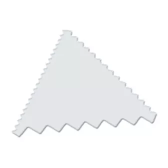 Peigne decor triangle  