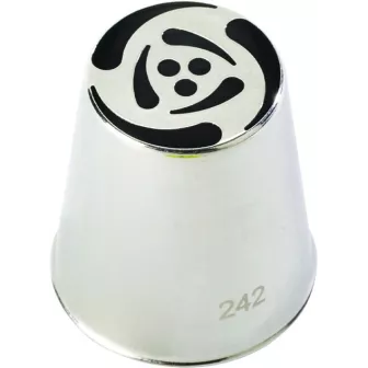 Douille inox decor fleur nÂ°242  