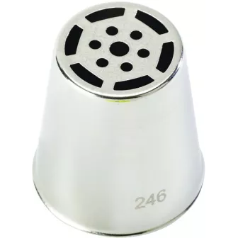 Douille inox decor fleur nÂ°246  