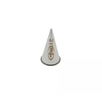 Douille cannelee inox a6  