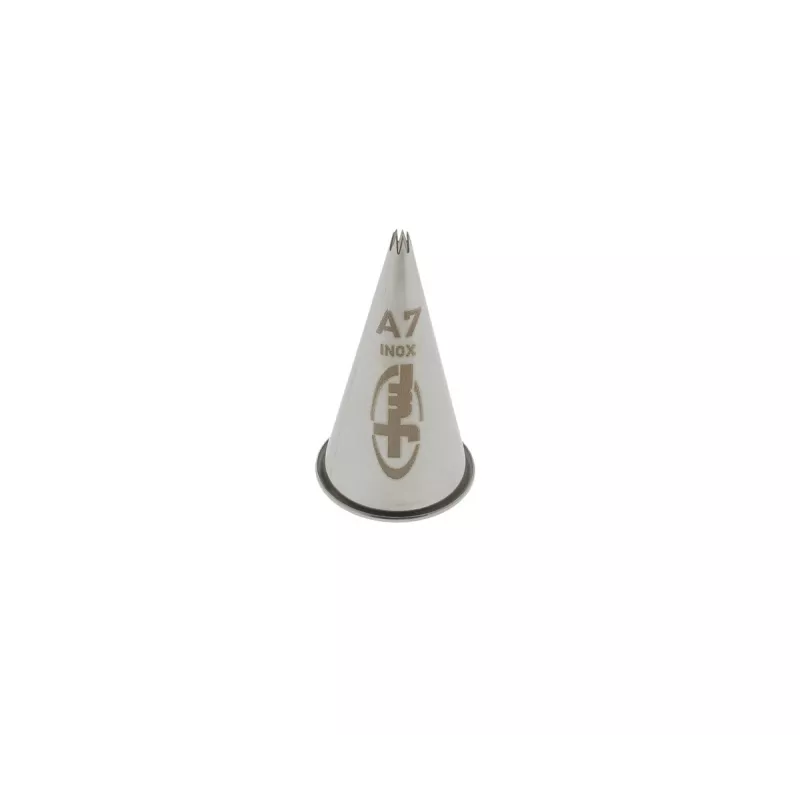 Douille cannelee inox a7  