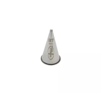 Douille cannelee inox b7  
