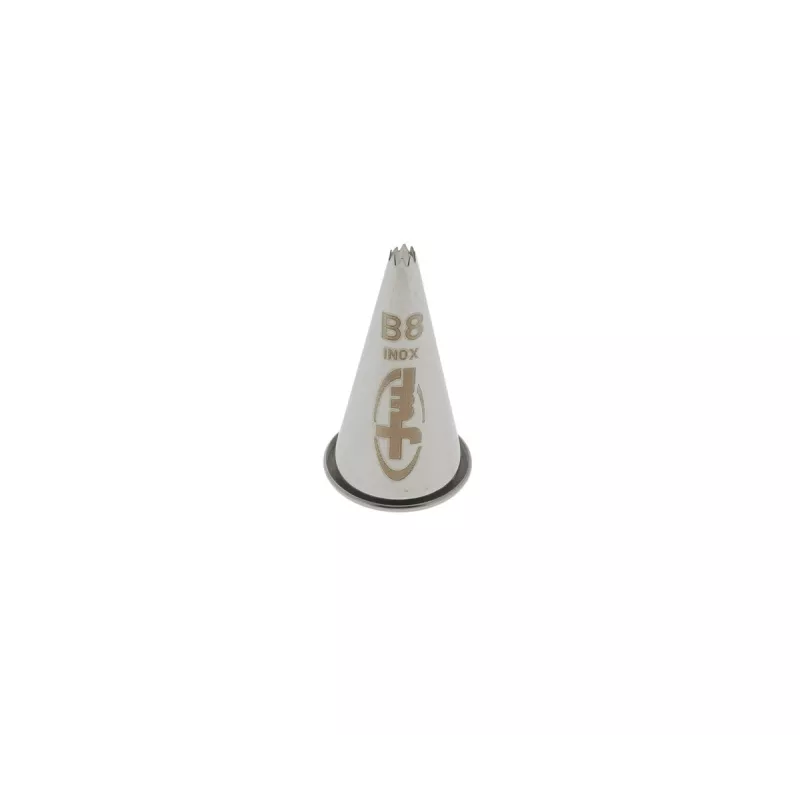 Douille cannelee inox b8  