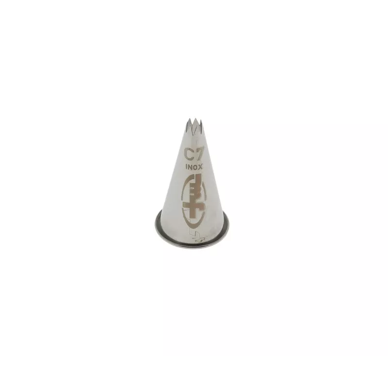Douille cannelee inox c7  