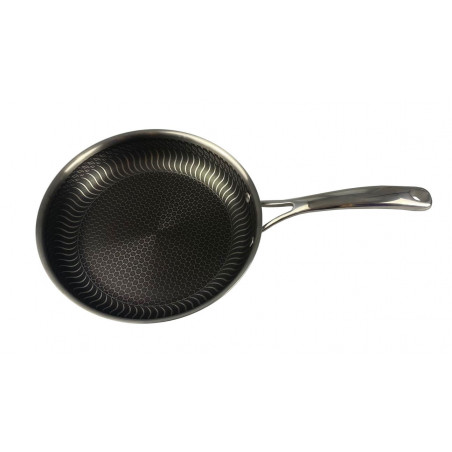 Poêle wok olympe en inox tripli 30 cm 