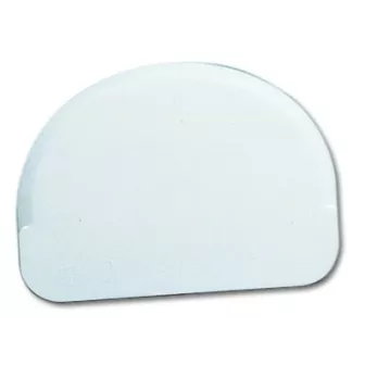 Raclette rigide en polycarbonate de 12 x 9 cm 