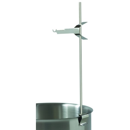 Support fouet/thermometre inox