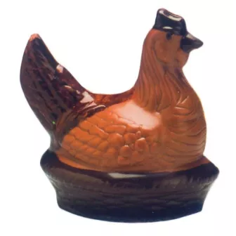 Poule sur panier de 120 - h 423  