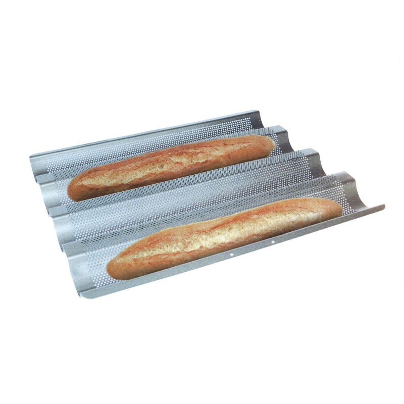 Moule a 4 baguettes - tuiles  