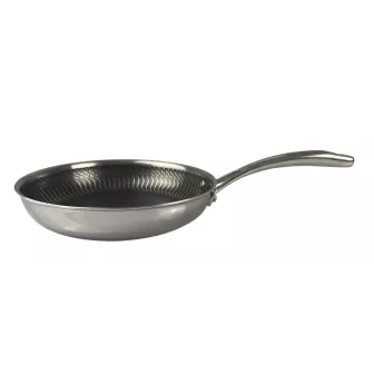 Poele olympe inox tripli 24 cm  