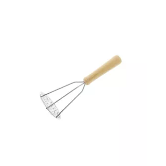 Ecrase-puree inox et manche hetre  