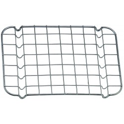 Grille pour plat rectangulaire en acier inoxydable - 25 cm | CuisinezPâtissez