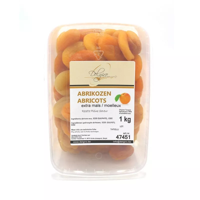 Abricots moelleux 1kg  