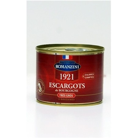 2 Douzaines Gros Escargots en Conserve - 125g  