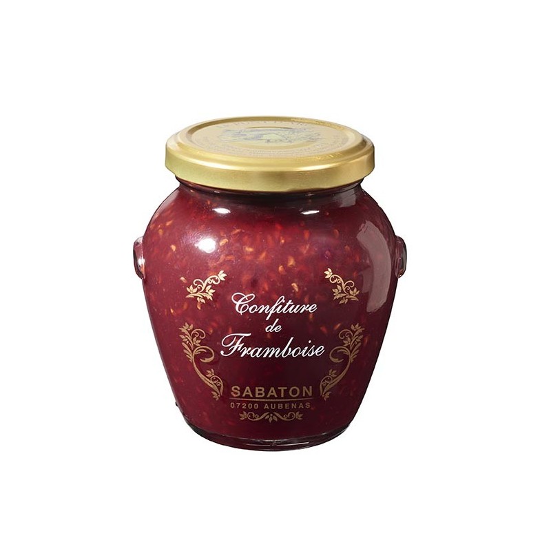 Confiture de framboises bocal 314ml  