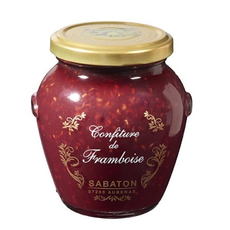 Confiture de framboises bocal 314ml  