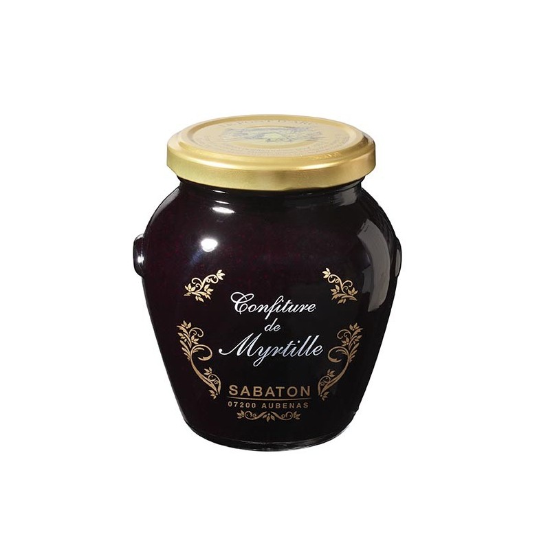 Confiture de myrtilles bocal 314ml  