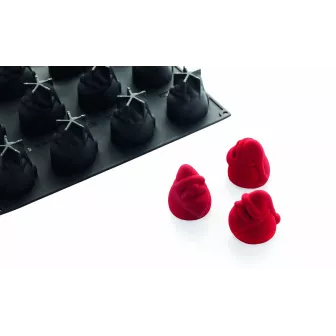 Moule Silicone Santa Père Noël x12 - Pavoni  