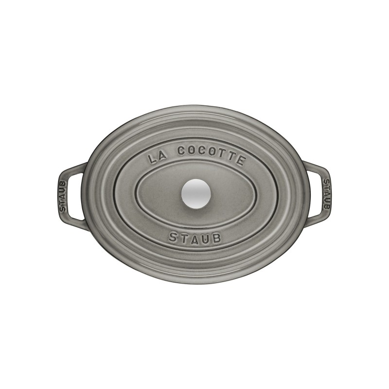 Cocotte Ovale 17 Cm Gris Graphite 