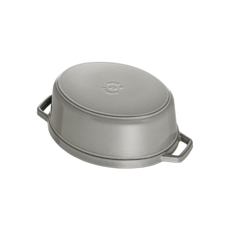 Cocotte Ovale 17 Cm Gris Graphite 