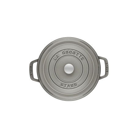 Cocotte Ronde 22 Cm Gris Graphite 