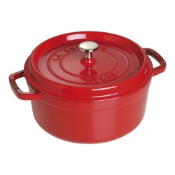 Cocotte Ronde 26 Cm Cerise 