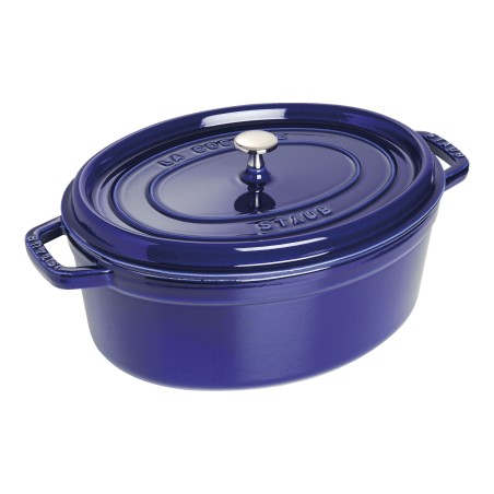 Cocotte Ovale 27 Cm Bleu Intense 