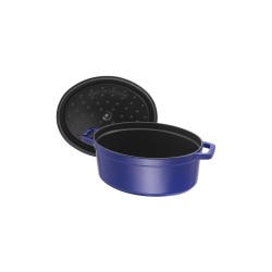 Cocotte Ovale 27 Cm Bleu Intense 