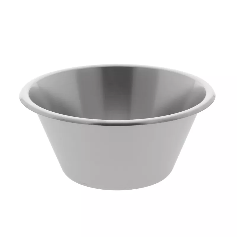 Bassine inox bord roule de 16 