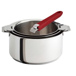 Serie 3 Casseroles Amovibles +1Poign 