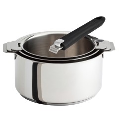 Serie 3 Casseroles Amovibles +1Poign 