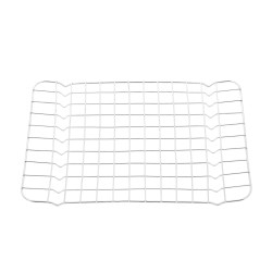 Grille pour plat rectangulaire en acier inoxydable - 25 cm 