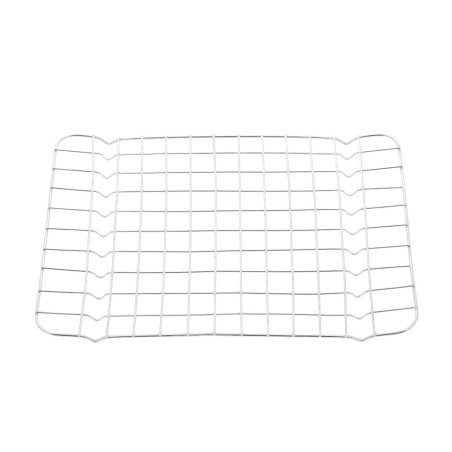 Grille pour plat rectangulaire en acier inoxydable - 25 cm 