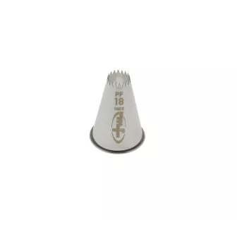 Douille p.f. inox 18 dents 