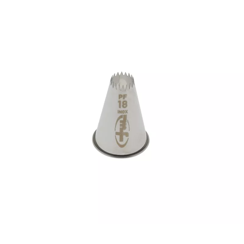 Douille p.f. inox 18 dents 