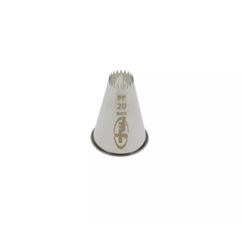 Douille p.f. inox 20 dents 