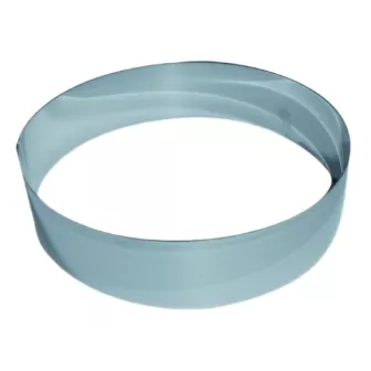 Cercle vacherin inox de 22 
