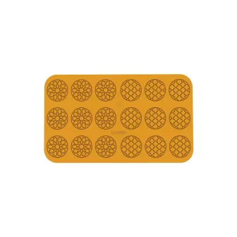 Moule Silicone 18 Décors Ronds Ambra Naturae - Silikomart 