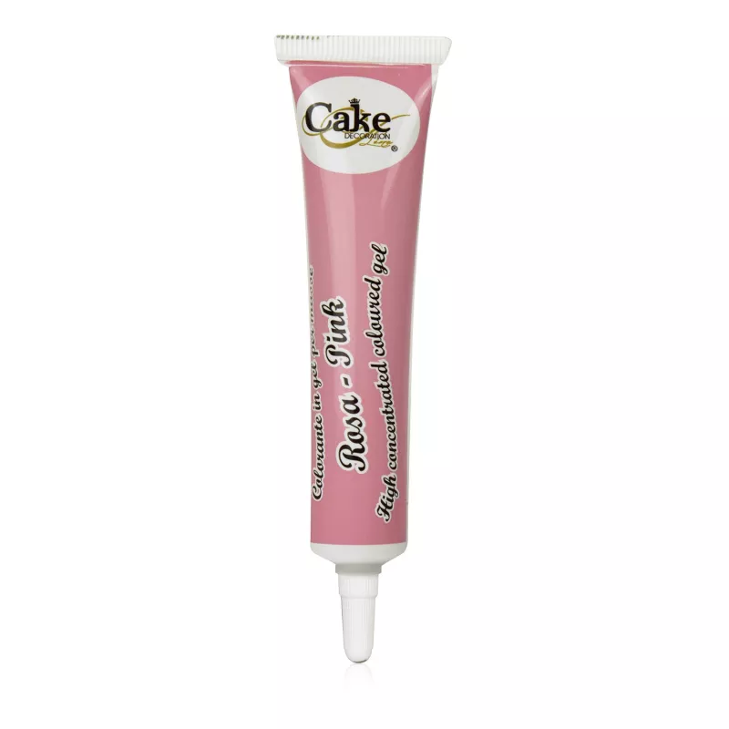 Colorant Gel Tube Rose 20 Gr 
