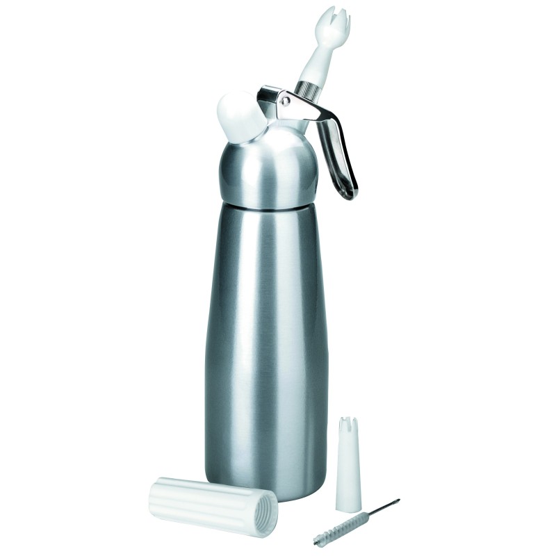 Siphon creme aluminium 1 litre 