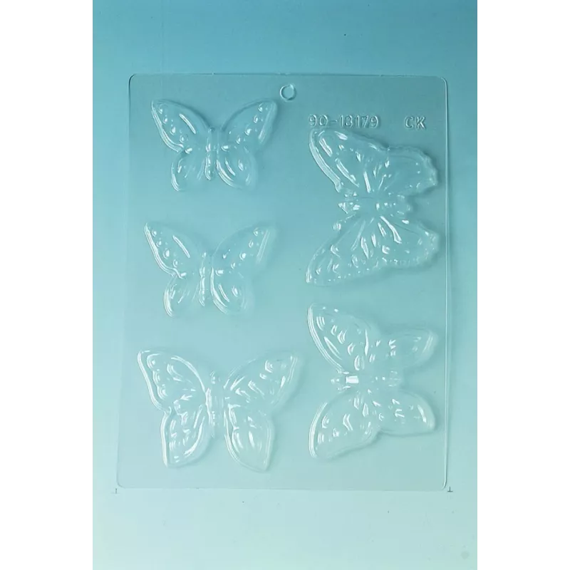 Plaque 5 Papillons De 70 - 9013179 