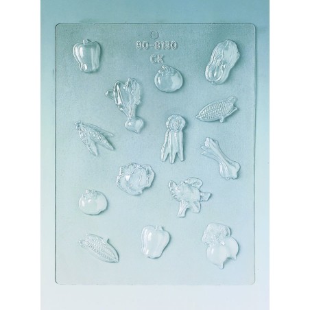 Plaque 14 legumes de 44 - 9013324 